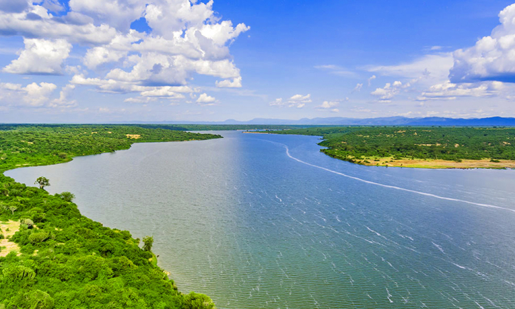 Kazinga Channel in Queen Elizabeth National Park