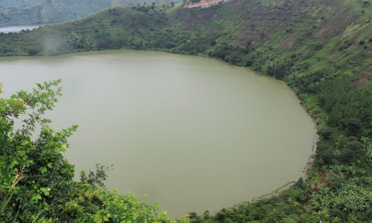 Lake Katwe Near Queen Elizabeth National Park, Uganda